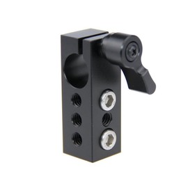 CAMVATE 15 mm Clamp Entrepreneur One 1/4 Inch Thread for DSLR Platform Support Magic Arm Monitor (Black)