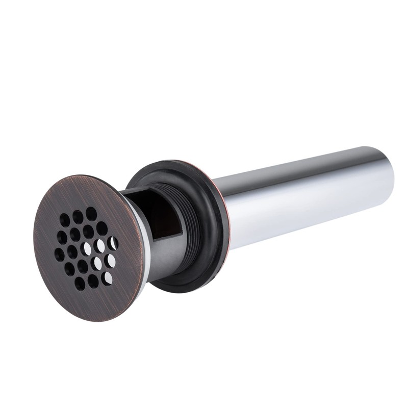 Artiwell Grid Drain Strainer Assembly With Overflow for Bathroom Sink,