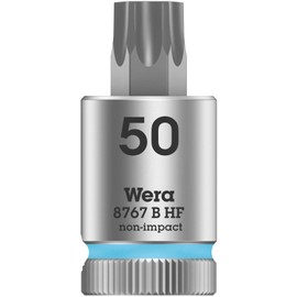 Wera 8767 B HF TORX® Zyklop holding function bit socket, 3/8" drive, TX 50x38.5mm, 05003072001