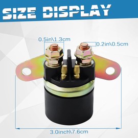 Yerbay Starter Relay Magnet for Suzuki GSXR 750 1100 1986-1992 / Intruder 1400 VS1400GLP 1987-2008