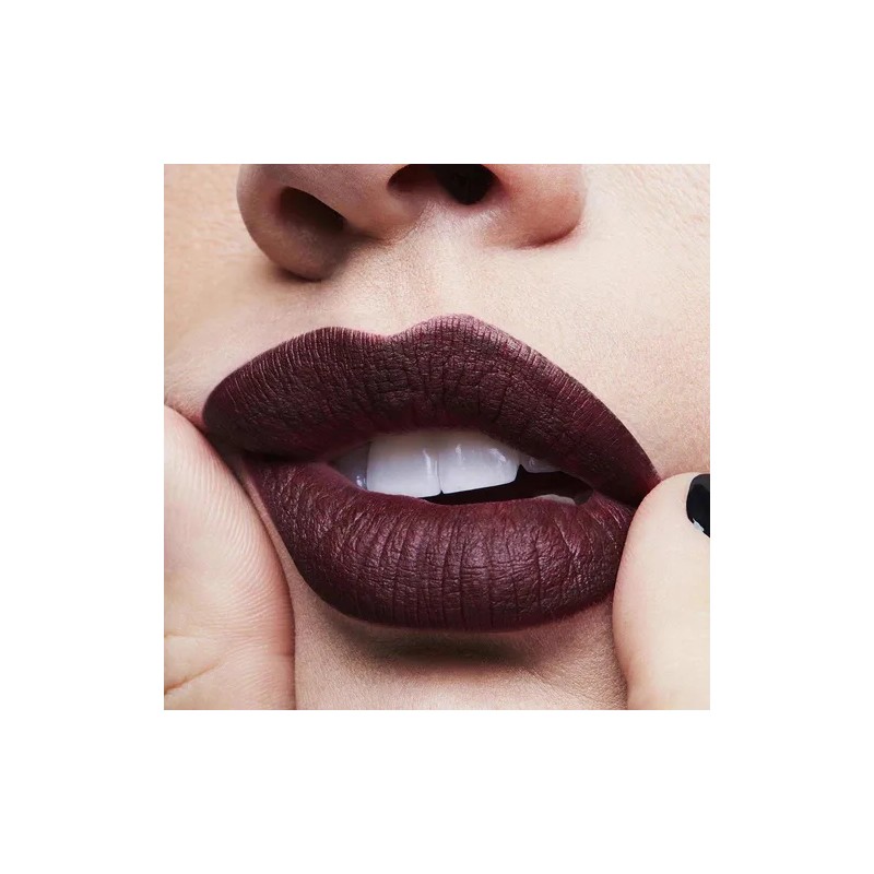 Labial Lquido MAC Retro Matte High Drama Rojo Mate Supremo