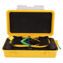 OTDR Launch Cable Box, SC/APC-SC/APC SM 1km Fiber Optic OTDR Dead Zone Fiber Ring OTDR Launch Cable Box