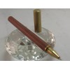 STUNNING HIGH QUALITY RED WOOD AND BRASS ROLLER BALL TACTICAL