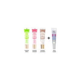 Broadway Vita-Lip Clear Lip Gloss 0.47oz/14ml (3PCS - Mint & Coconut & Rosehip Oil) (4 PCS SET)