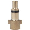 M&M Smartek KEW Bayonet Brass Adapter to 1/4 Inch Female