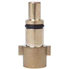 M&M Smartek KEW Bayonet Brass Adapter to 1/4 Inch Female Thread for Pressure Washer Accessories for/Compatible with KEW Nilfisk-Alto (Hobby) C E P Kinzo Sistema Stihl