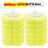 Disposable Toilet Brush Replacement Heads for Bathroom Cleaning – Foam