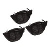 3Pcs Wig Caps for Making Wigs with Elastic Band Nylon