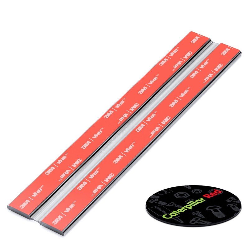 4X 200mm Acrylic Flexible Hinges - No Glue Required. Low