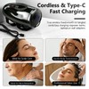 BLOTMS Professional Handheld Palm Massager with Adjustable Strap, Black