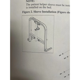 Hill-Rom Orthopedic Patient Helper Adapter for Hospital Bed P7938A