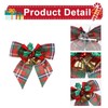 Skystuff Christmas Bow Red Decorations for Tree, Christmas Tree Bow