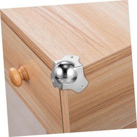 SHINEOFI 12Pcs Ball Shaped Flight Case Corner Protectors Durable Edge Guards for Cabinets and Trunks Easy Installation Essential Flight Case Accessories for Damage Prevention