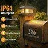 btfarm 4x4 Solar Post Cap Lights, 8 Pack Fence Deck