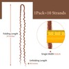 FAVE Double Ended Dreadlock Extensions 10 Strands Synthetic Wavy Dreadlock