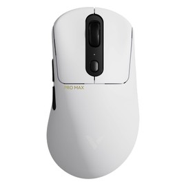 RAPOO Wireless Gaming Mouse VT3PRO MAX - 30000 DPI Independent X/Y Axis Adjustment, 8000Hz Polling Rate, PAW 3950 High Precision Optical Sensor, 1+8 Programmable Buttons, Ultra Lightweight 59g, Up to