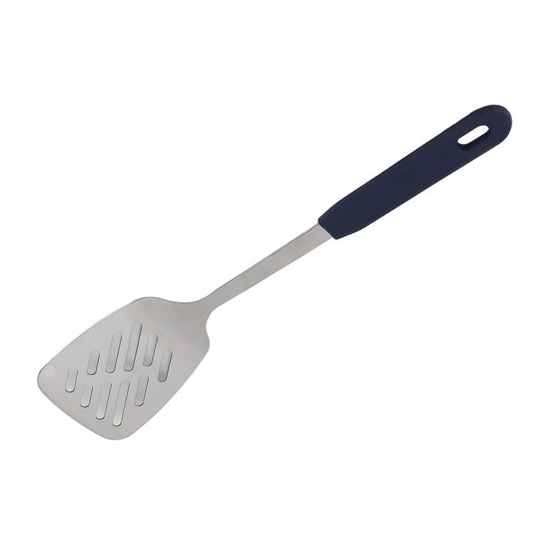 Cooking Spoon Rustproof Smoothly 304 Stainless Steel Spatula Skid Resistant