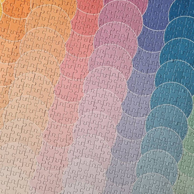 Cloudberries Waves Puzzle, Easy Jigsaw Puzzles for Adults, 1000 Piece