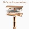 ANYMALE® Safety Razor Gold Edition - Women's Set with Stand