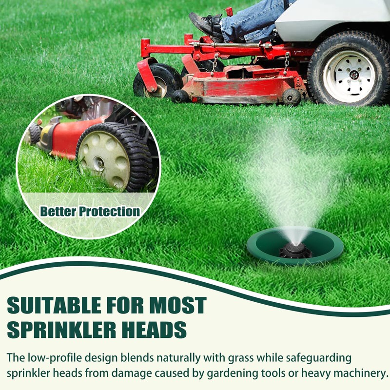 Outside Lawn Sprinkler Head Protector - 5 Pcs Sprinkler Guards