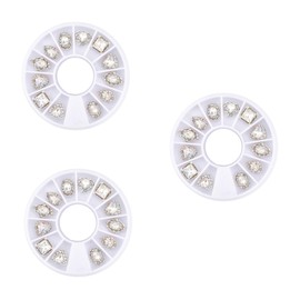 Healvian Rhinestones Nail Art Decoration Tool Turntable Shiny Gems for Manicure for Natural Artificial Nails Easy Application for