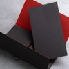 100 Sheets A6 Black Cards, 350GSM Black Cardstock, Double Sided
