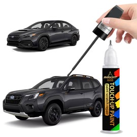Magnetic Gray Metallic(P8Y) Touch Up Paint For Subaru Exact Match-Chips and Nicks 2 in 1 Car Paint Pen Scratch Rapair for Ascent/Impreza/Legacy/WRX/BRZ/Outback/Crosstek/Forester