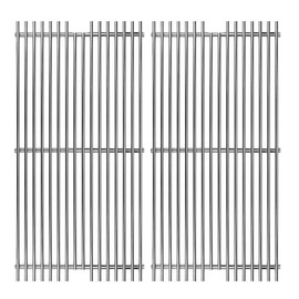 Shengyongh SS54911(2-Pack) 23 1/4" Stainless Steell Grates Replacement for Viking VGBQ 30" T Series, Viking VGBQ 41" T Series, Viking VGBQ 53" T Series,VGBQ300T,VGBQ0302T