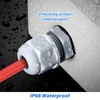 Leyrens 20 Piece Cable Gland Set, IP68 Cable Grommets Waterproof,