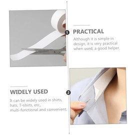 TOVINANNA 3sets Micro-porous Breathable Hat Liner Skin-friendly Non-slip for Sports Outdoor Activities 3rolls*3