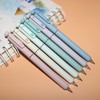 HeTaoCat 6Pcs Innovative Retractable Gel Pens with 6 Morandi color,