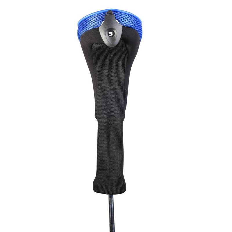 Andux Long Neck Golf Hybrid Club Head Covers with Dial