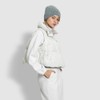 JAJU [JAJU/자주] 여 루즈핏 숏 푸퍼 베스트_아이보리 [JAJU] Women's Loose