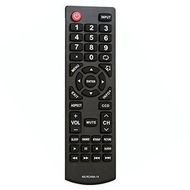 NS-RC4NA-14 Replace Remote Control fit for Insignia TV NS-55D550NA15 NS-50L440NA14 NS-39L700A12 NS-40D40SNA14 NS-55D440NA14 NS-39D310NA15 NS-48D510NA15 NS-19E310NA15 NS-24D510NA15 NS-28D310NA15