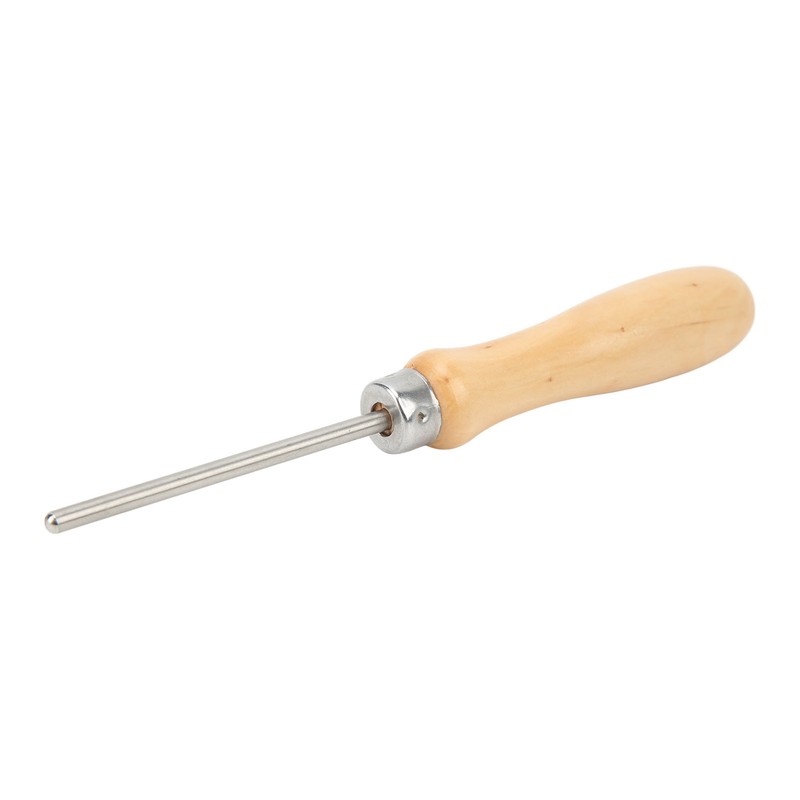 Racket Stringing Awl Portable Universal Wooden Handle Racquet Threading Tool
