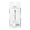 scünci Scunci Plastic Side Hair Combs, Black, Clear, and Tortoise