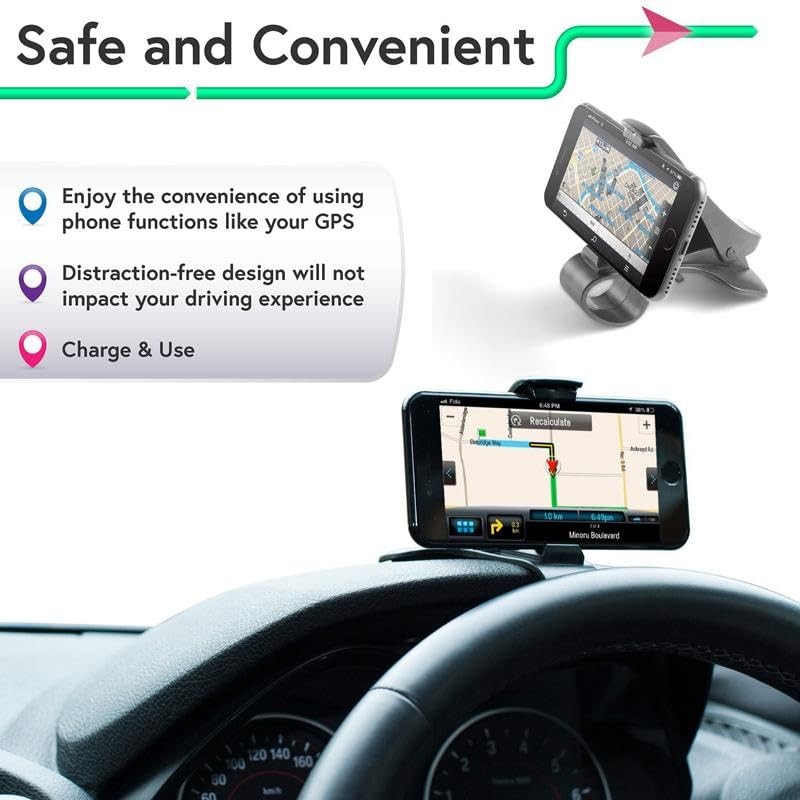 Car Mount Dash Non-Slip Compatible with Cricket Outlast/Ovation/Ovation 3, Holder