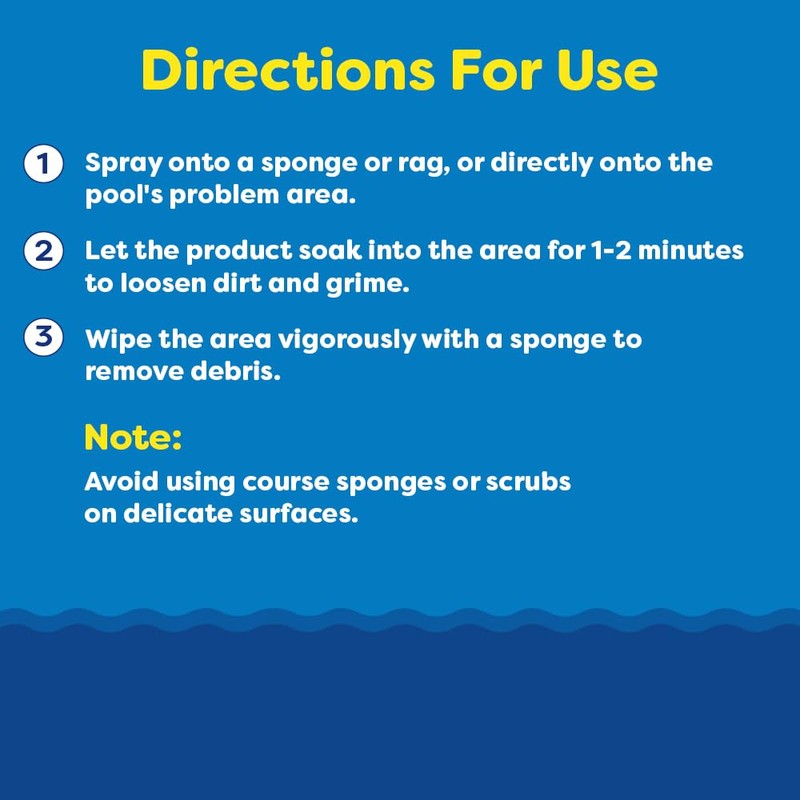 In The Swim Super Pool Tile and Vinyl Cleaner -