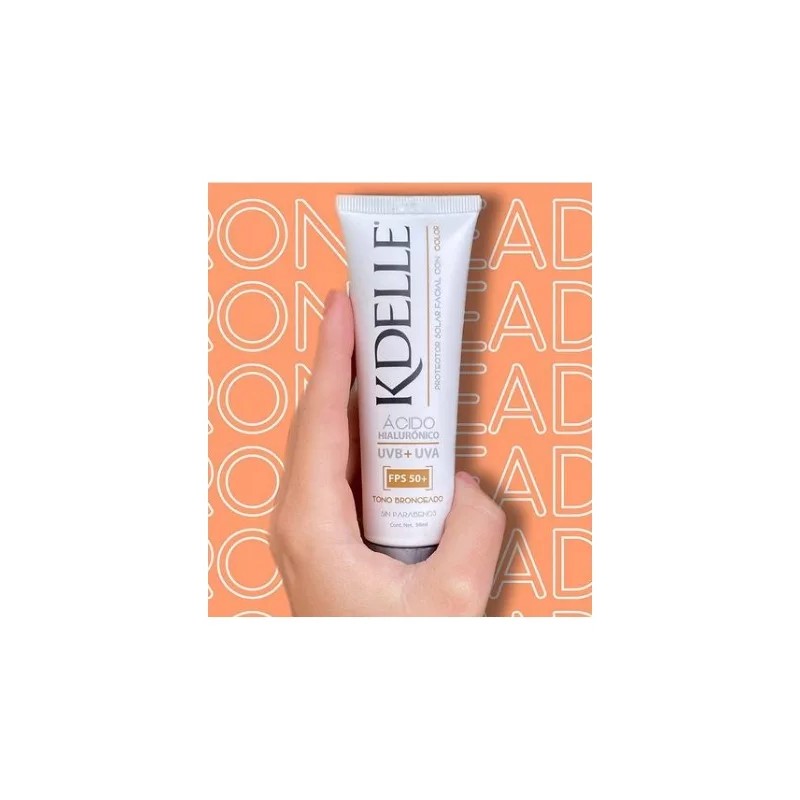 Pharma Protector Solar Facial Con Color Y Acido Hialuronico Fps
