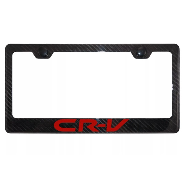 MVP Carbon Fiber License Plate Frame for CR-V CRV