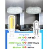 ZHENMING G9 LED Bulb 8W 75W 80W Halogen Equivalent, Dimmable