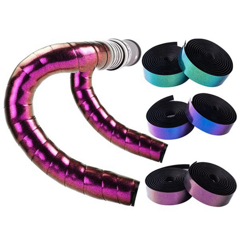 Daiilg Bike Handlebar Tape Reflective High Viscosity Non-Slip Bicycle Bar