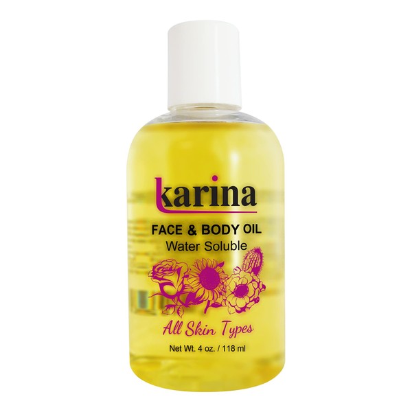 Karina Face and Body Oil Water Soluble 4 Ounces