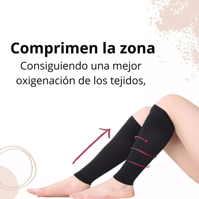 Medias De Compresión Para Varices Y Piernas Cansadas 2 Par