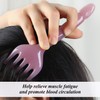 2 x massage comb and 1 x stencil, manual massage