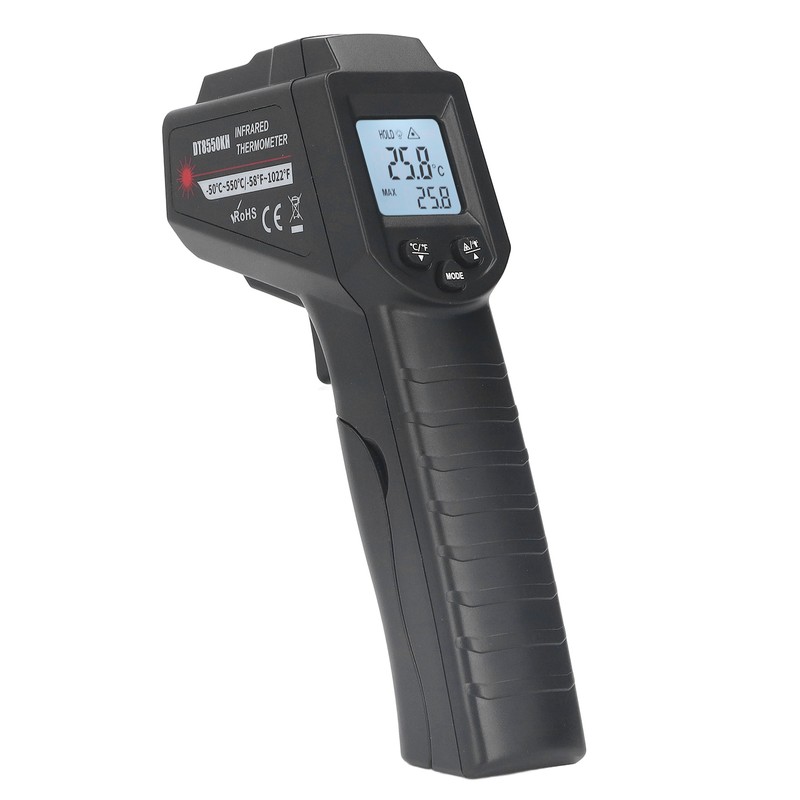 DT8550KH Infrared Thermometer Handheld Non Contact Digital Temperature Gun for