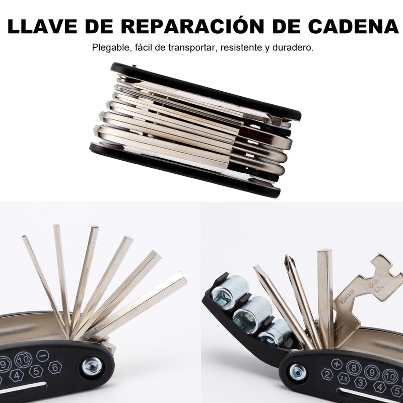 Kit de Limpieza de Cadena de Bicicleta, Cepillo de Limpieza