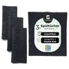Grünschloss Dish Cloths Black Washable (3X) Swedish Dish Cloths Cotton