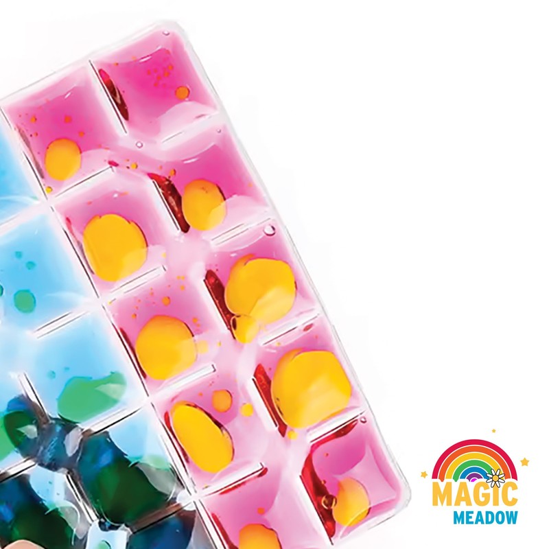 MagicMeadow Translucent Sensory Liquid Toy | Stress Relief Shapes Designed