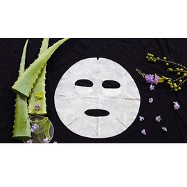 Prostuff.in Aloe Vera Cool Gel Full Face Mask Summer Ice Cooling Sleeping Mask For Eye Patches Remove Dark Circles Fatigue Cool Eyes Patch Pads Eye Care+eye Mask,1Pcs